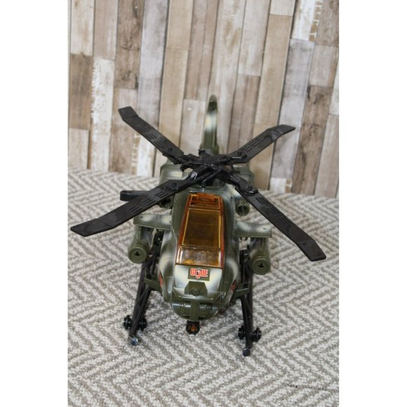 2001 GI Joe US Army Helicopter 2HQ-12w/Power Winch - Works! - Picture 2 of 13